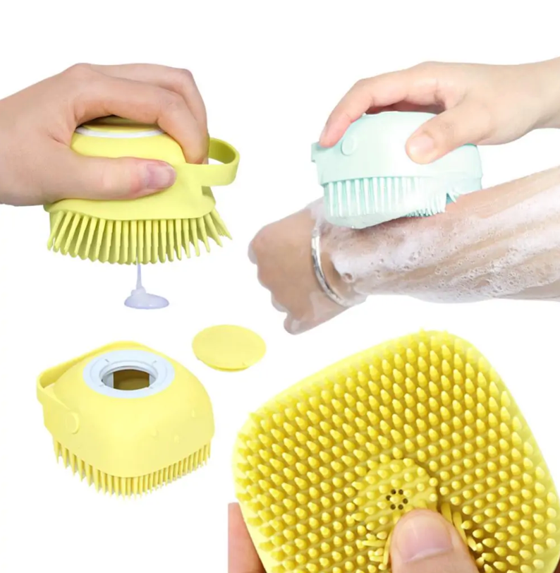 Brosse de bain mignonne pour chien